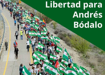 19F: manifestación en Jaén por la libertad de Andrés Bódalo