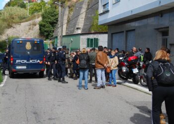 Un detenido en la huelga de Pescanova