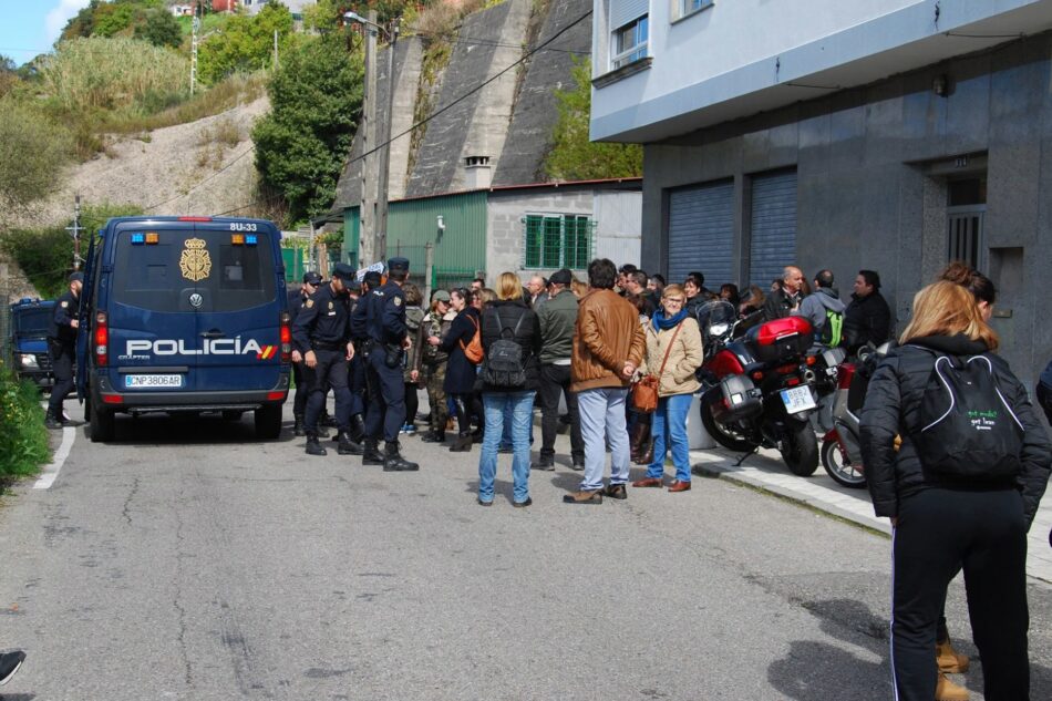 Un detenido en la huelga de Pescanova