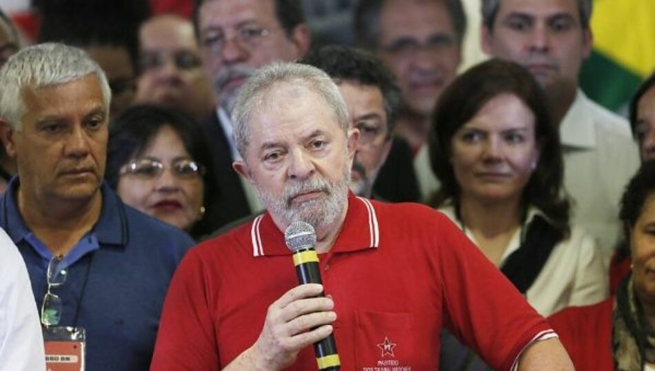 Piden a Lula da Silva ser candidato en elecciones de 2018
