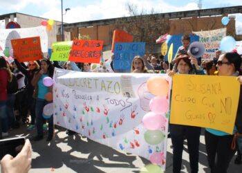 IU apoya las protestas contra los recortes de la Junta en las guarderías andaluzas