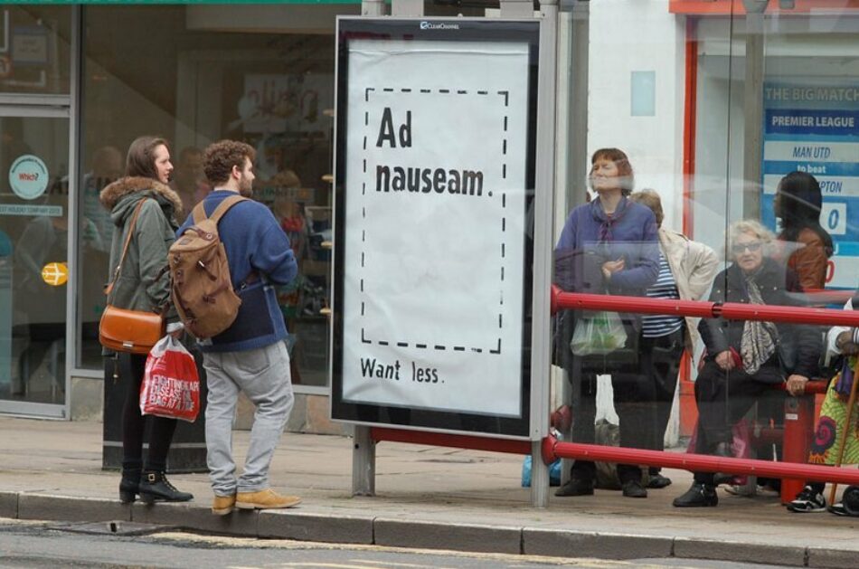 Una semana para desintoxicar la ciudad de publicidad comercial