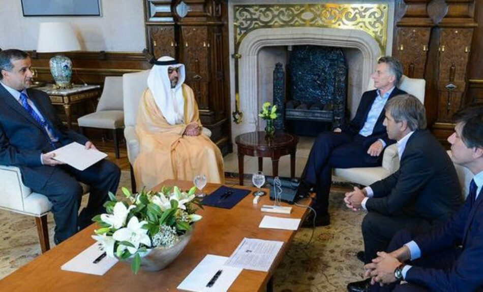 Argentina sigue en venta: Macri se reunió con el Rey de Qatar