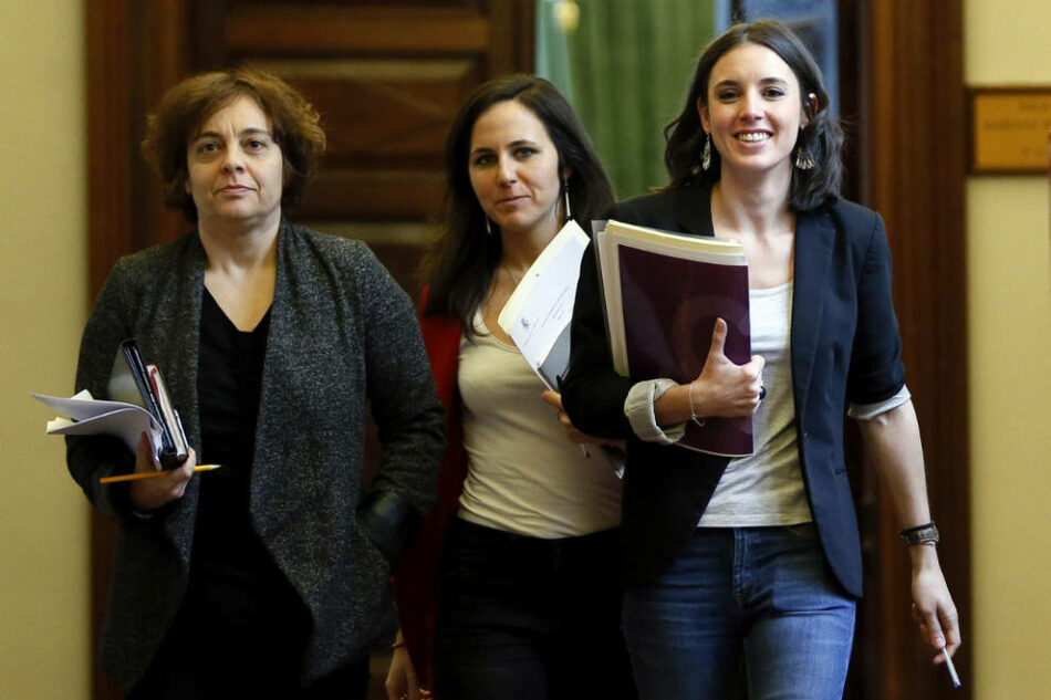 Unidos Podemos: Congreso y Senado, dos Plenos en clave feminista