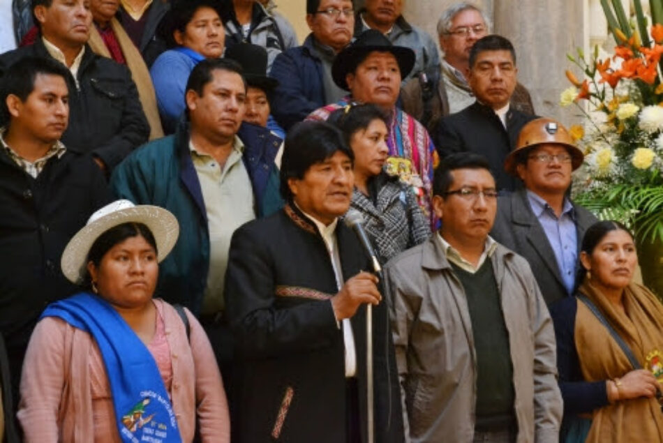 Bolivia convoca a la Conferencia Mundial de los Pueblos para construir la ciudadanía universal