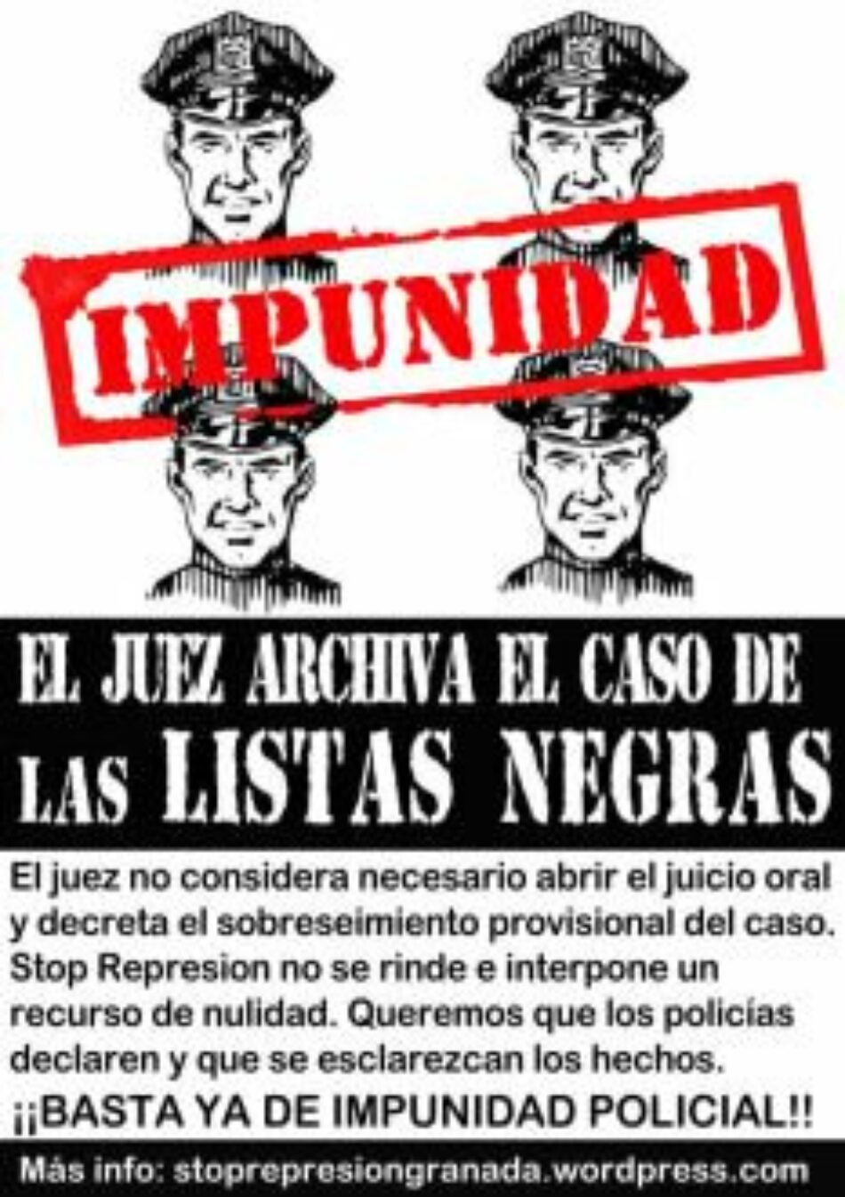 Archivo provisional del caso de los policias nacionales imputados por el supuesto uso de archivos ilegales