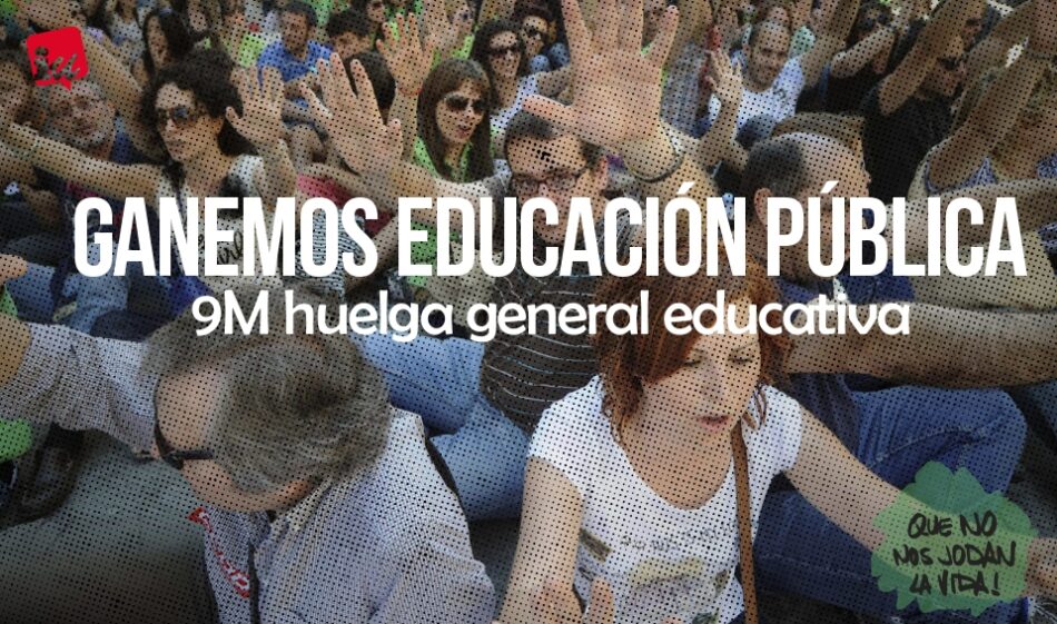 Podemos e Izquierda Unida apoyarán la huelga de estudiantes del próximo 9 de marzo