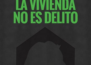 El pasado 1 de marzo se presentó en el centro cultural “la Casa del Reloj” de Madrid la campaña “La vivienda no es delito”