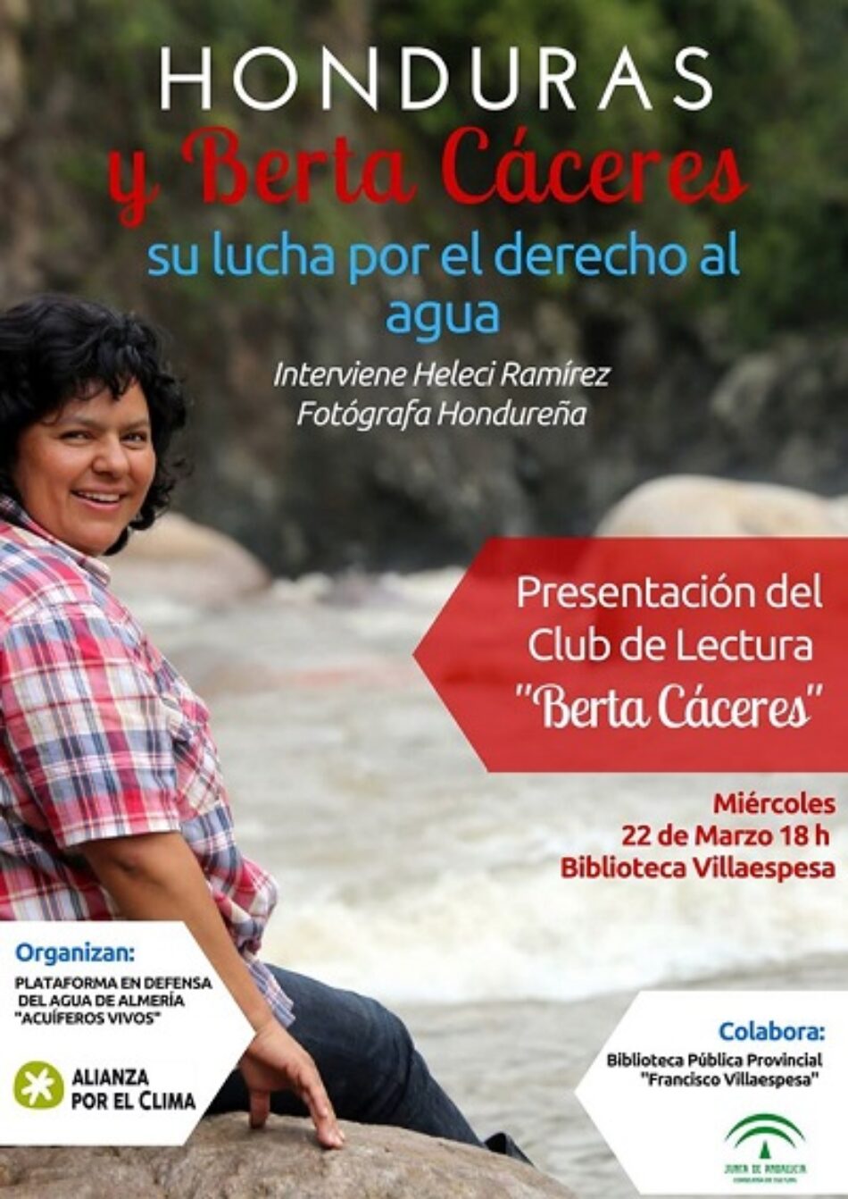 La Plataforma en defensa del Agua en Almería “Acuíferos Vivos” y Alianza por el Clima Almería celebran el día 22 de marzo Día Mundial del Agua