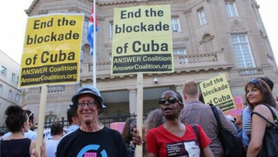Activistas demandan en EE.UU. fin de bloqueo contra Cuba
