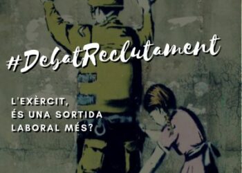 Desmilitaritzem l’Educació desinfecta el Saló de l’Ensenyament del virus militar