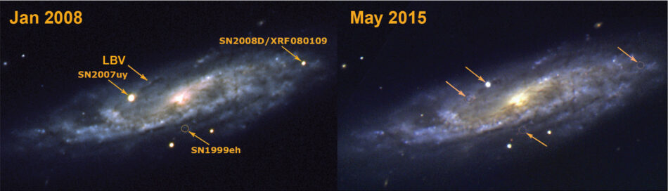 ¿El fin de una estrella o una supernova ‘impostora’?