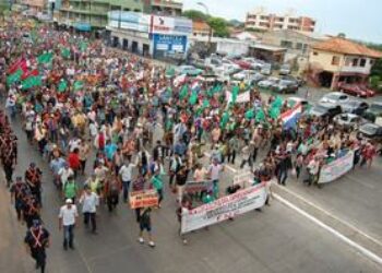 Paraguay: Miles de campesinos llegaron a Asunción a pedir por “una profunda reforma agraria”