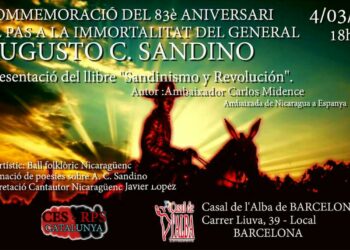 Presentació del llibre «Sandinismo y Revolución», de Ambaixador Carlos Midence