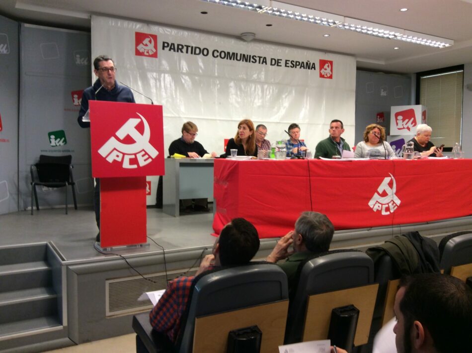 El PCE convoca su XX Congreso con la mirada puesta en la Unidad Popular