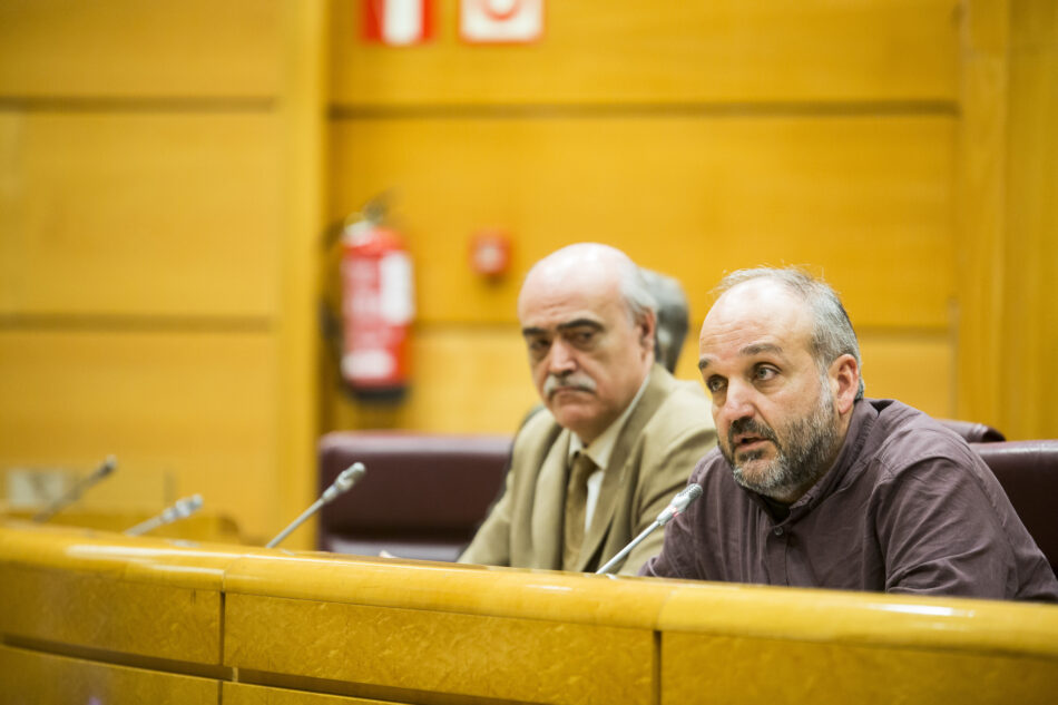 Jesús de Manuel presenta en el Senado la Comisión de la Verdad que se creará tras la aprobación de la Ley de Memoria Democrática de Andalucía