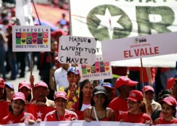 Venezolanos marchan este martes contra arremetidas imperiales desde la OEA