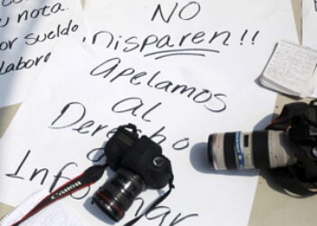 México: 30 periodistas han sido asesinados desde 2013