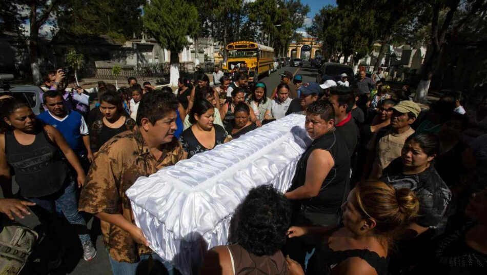 Revelan causas de las muertes de las 40 niñas de Guatemala