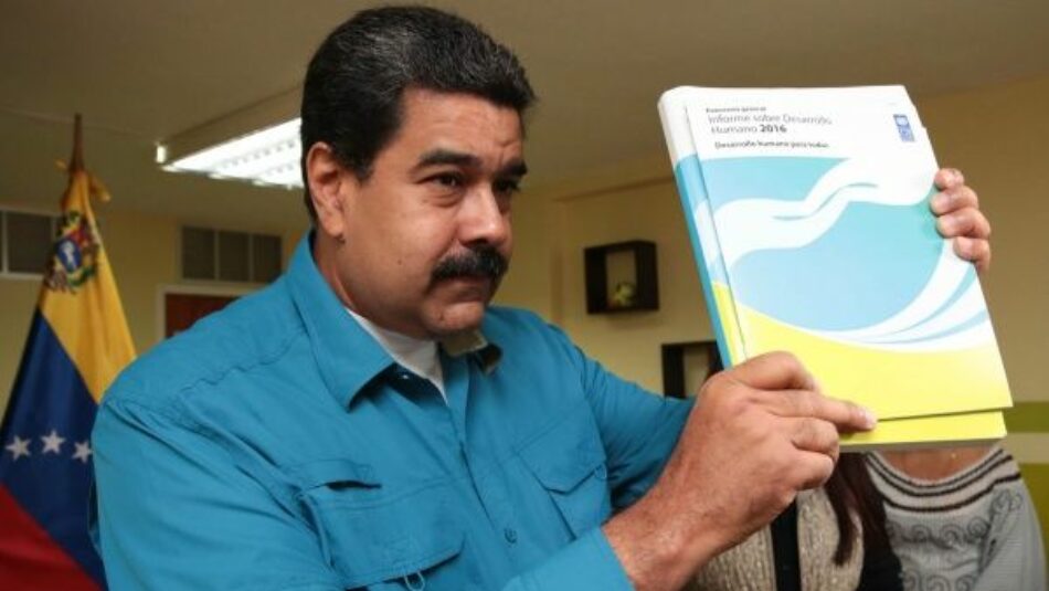 Venezuela se mantiene en un índice de desarrollo humano alto