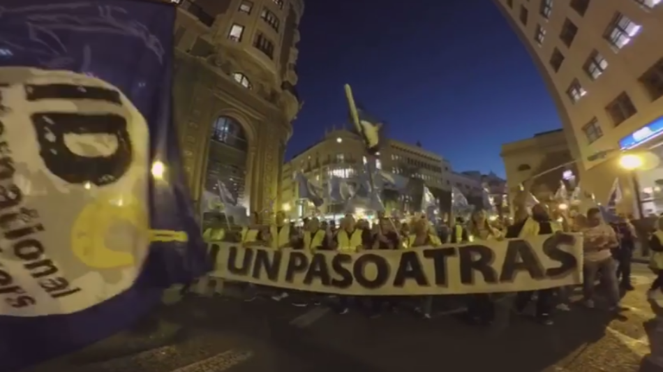 La Huelga General Educativa del 9 de marzo vacía las aulas en Valencia