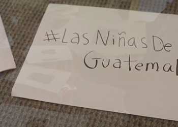 Acción en Montreal: Para reclamar Justicia por las niñas victimas de la Tragedia en Guatemala