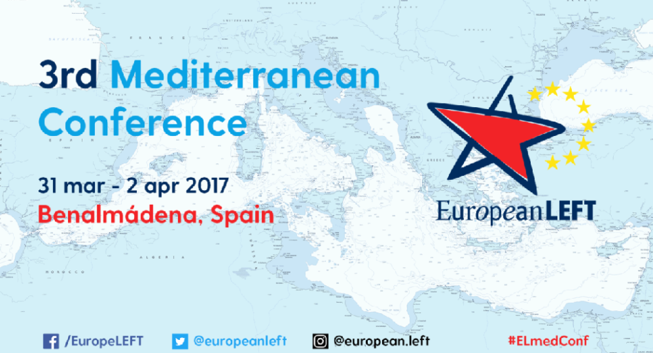 Benalmádena acoge este fin de semana la III Conferencia del Mediterráneo del Partido de la Izquierda Europea (PIE)