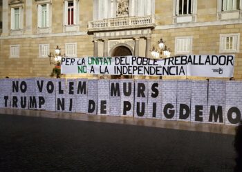 “No queremos muros ni de Trump ni de Puigdemont”
