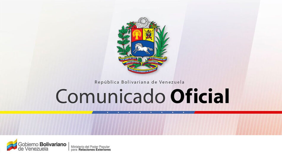 Venezuela expresa profundo repudio al ilegítimo e ilícito informe presentado por Secretario General de la OEA