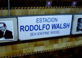 Estación Rodolfo Walsh: a 40 años de su desaparicón