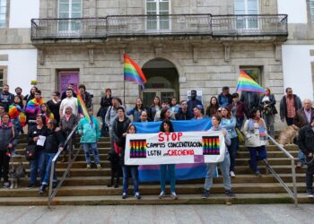 Vigo se suma a las concentraciones de solidaridad con el colectivo LGTBI de Chechenia