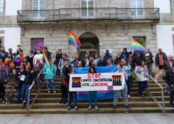 Vigo se suma a las concentraciones de solidaridad con el colectivo LGTBI de Chechenia