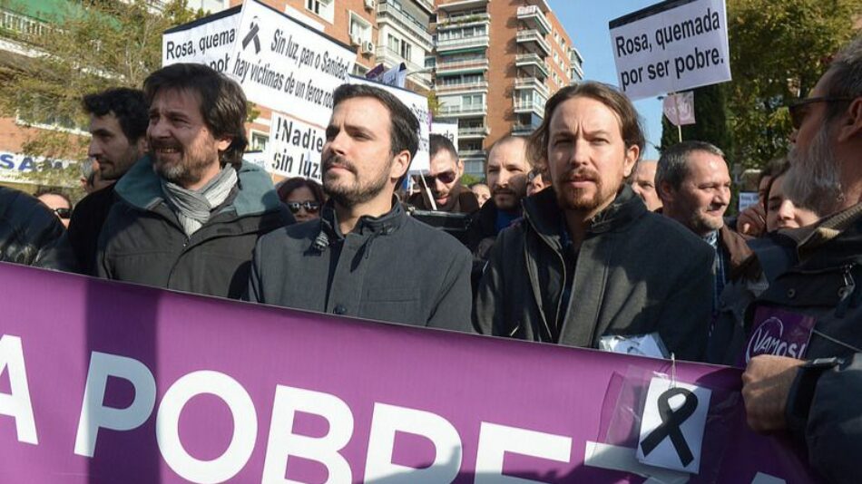 Unidos Podemos busca el apoyo del sindicalismo a su moción de censura contra Rajoy