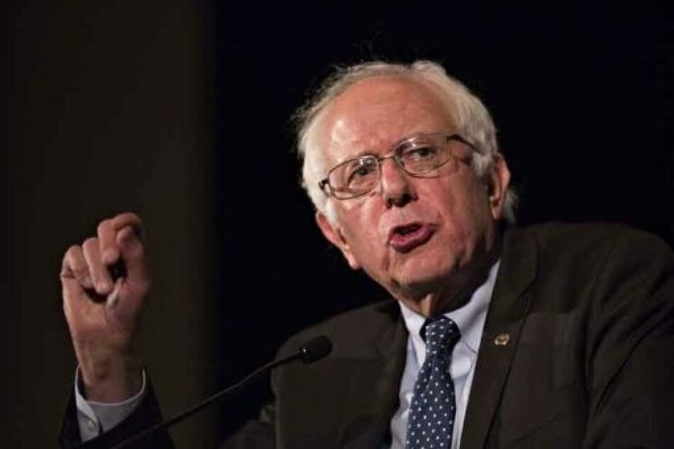 Sanders exhorta a demócratas a retomar posiciones en EE.UU.
