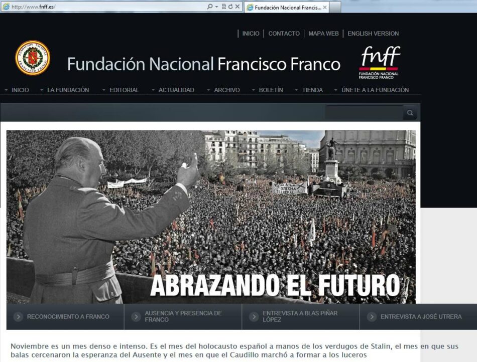 Garzón estudia “nuevas acciones jurídicas y políticas” para impedir que “se vulnere la Ley de Secretos Oficiales con los archivos que siguen en poder de la Fundación Francisco Franco”