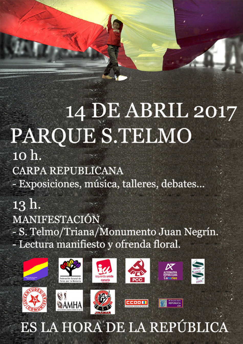 Actos en torno al 14 de Abril. Comité Republicano Gran Canaria