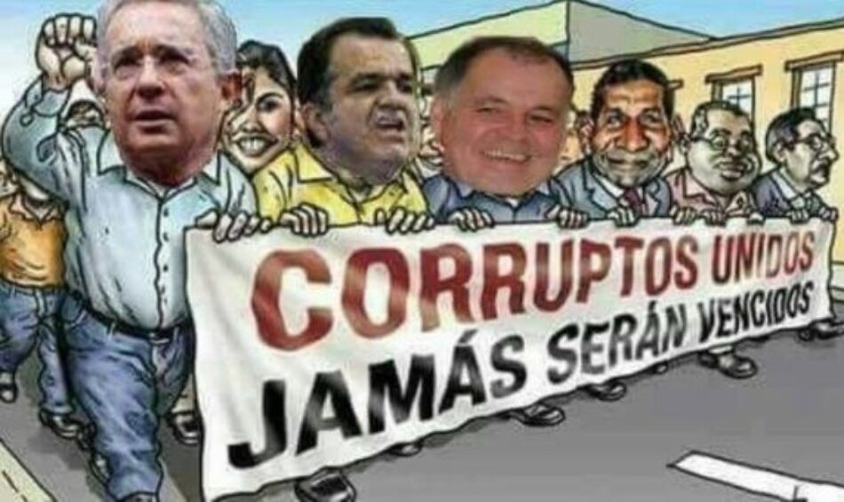 Políticos ligados a corrupción realizan hoy marcha en Colombia