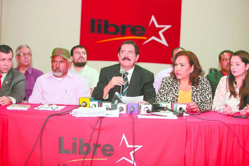 Manuel Zelaya denuncia a Hernández por cooptación del Estado