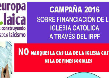 Andalucía Laica rechaza el apoyo de la Junta de Andalucía a la mal llamada «casilla solidaria»
