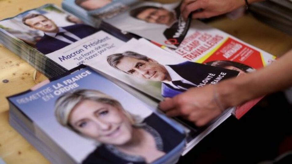 Candidatos entran en la recta final de campaña en Francia
