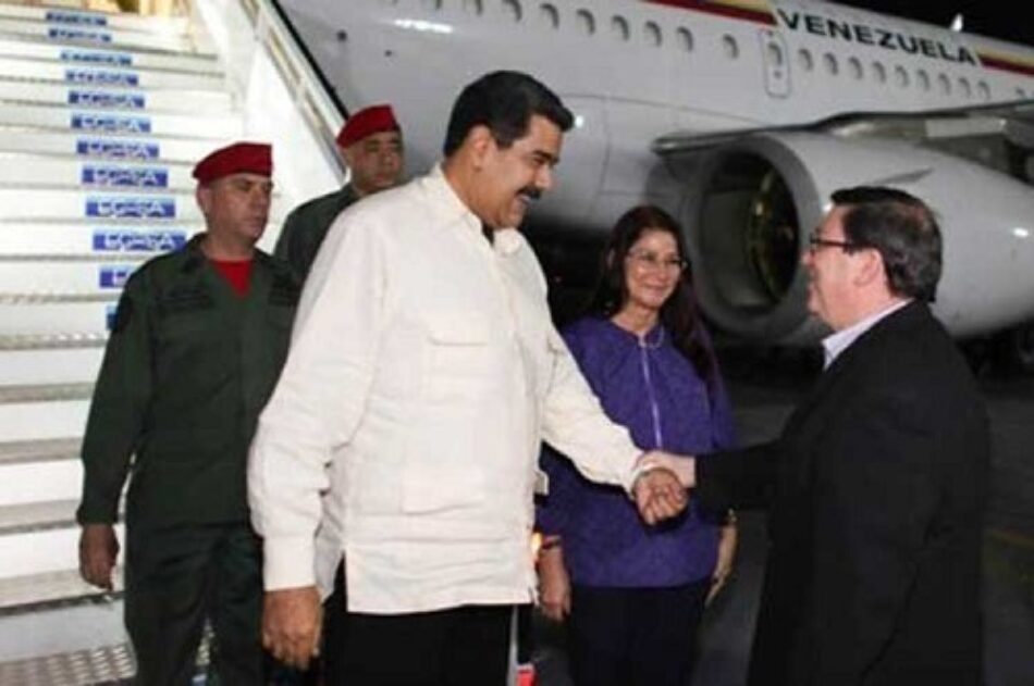 Maduro llega a Cuba para participar en Consejo Político del ALBA-TCP