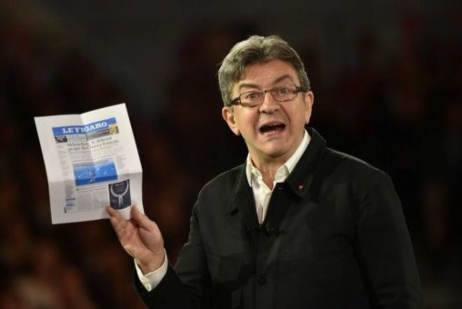 Mélenchon responde a ataques por alusión a vínculos con ALBA