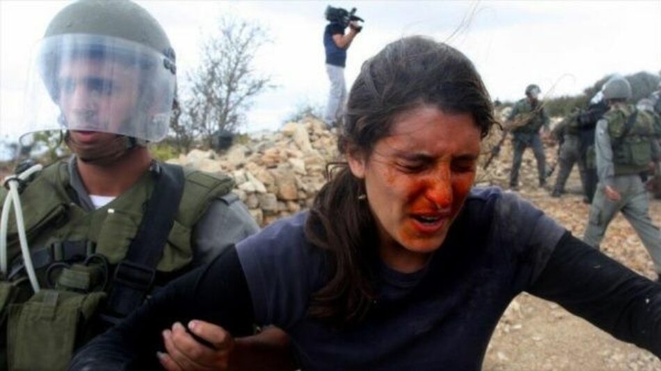 Mujer palestina queda ciega por impacto de bala israelí