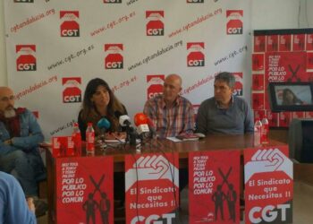 CGT presenta en Sevilla la campaña ‘Por lo Público, por lo Común’ junto a Podemos Andalucía