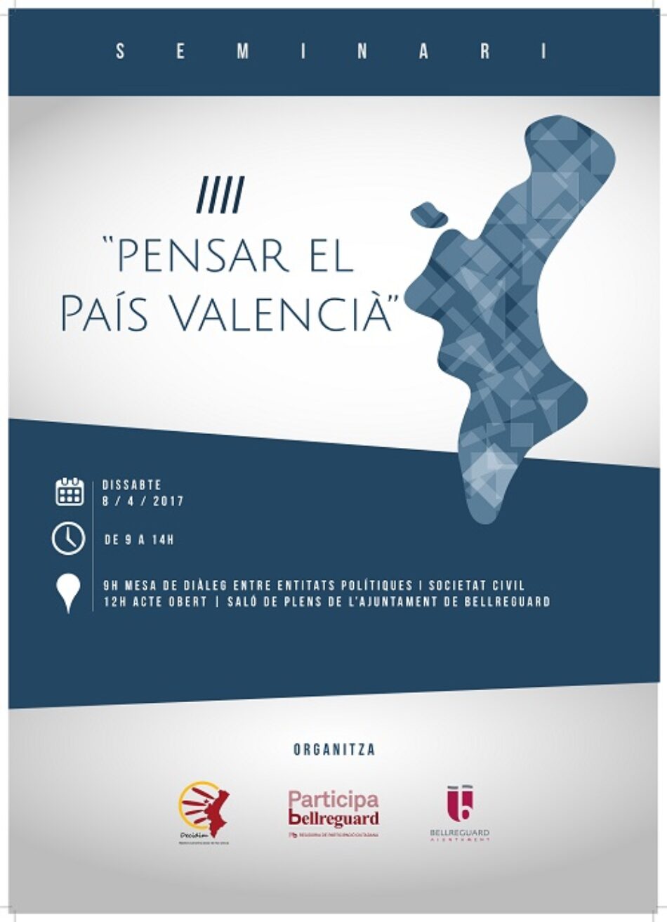 El dret a decidir dels valencians protagonitza dissabte el seminari “Pensar el país”
