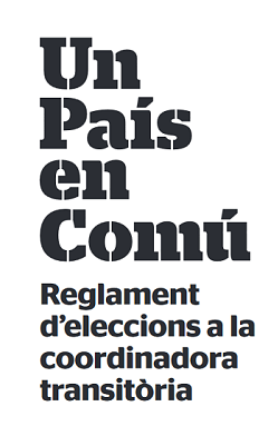 Barcelona En Comú defensa que el procés d’Un País en Comú garanteix la màxima participació i seguretat en les votacions i els debats polítics