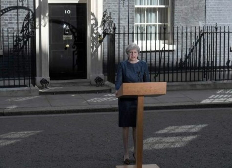 Theresa May anuncia elecciones anticipadas para el 8 de junio