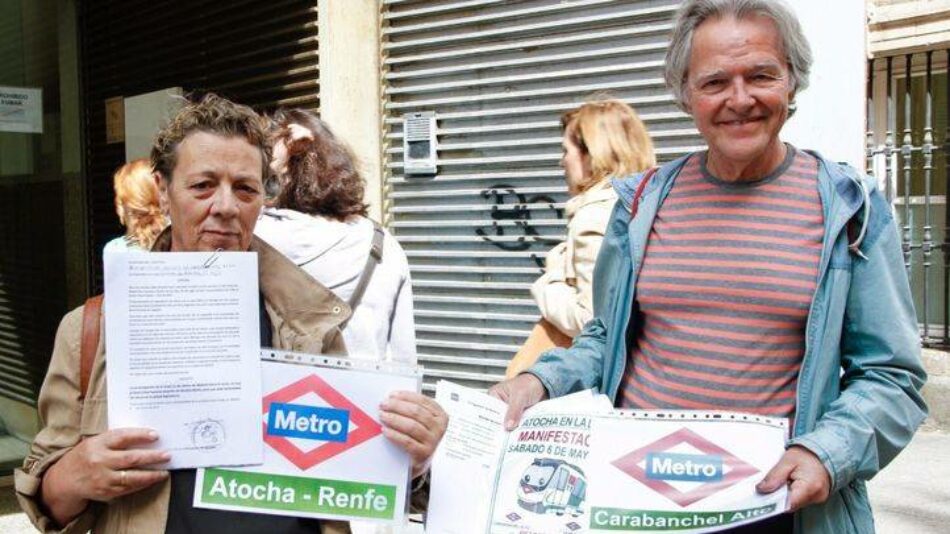 El tejido social de Carabanchel Alto se mueve por la prolongación de la línea 11 de Metro hasta Atocha-Renfe