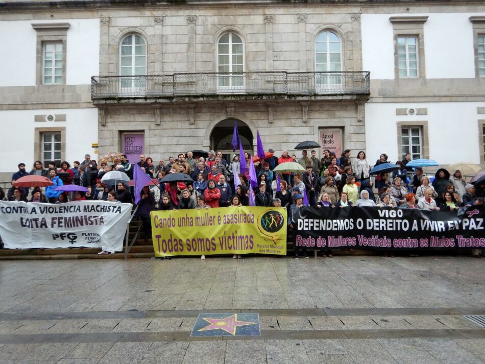Concentracións en toda Galiza de rexeitamento á violencia de xénero