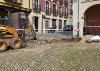 León en Común denuncia que las obras del Grano «se han acelerado»